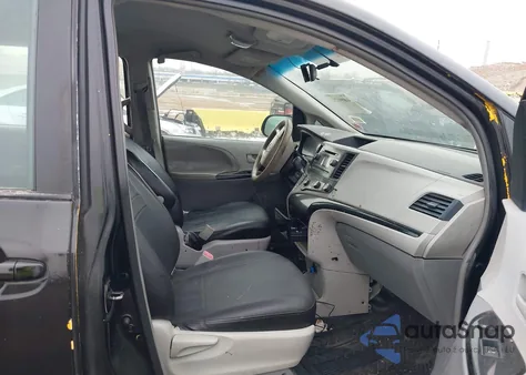 2014 Toyota Sienna L V6 7 Passenger from USA, damaged, VIN 5TDZK3DC9ES439919